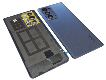 Oppo Reno6 Pro 5G CPH2247 Oryginalna Klapka Baterii Panel Plecy Obudowa Lunar Gray