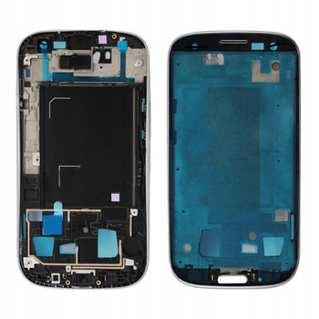 Ramka Wyświetlacza Srebrna Home Samsung S3 i9300