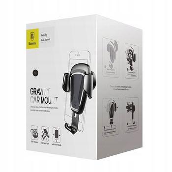 Uchwyt Samochodowy GRAWITACYJNY Baseus do Kratki