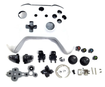 Obudowa  Kontrolera Pada Microsoft Xbox One S 1708 1709 Biały