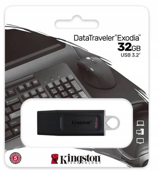 Pendrive Kingston DataTraveler Exodia DTX/32GBCL 32 GB