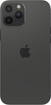 iPhone 12 Pro Max Klapka Baterii Panel Plecki Obudowa z dużym oczkiem aparatu Szary Space Gray