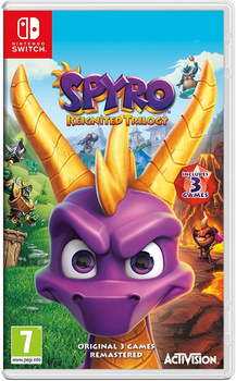 Gra Spyro Reignited Trilogy Nintendo Switch Wersja Pudełkowa