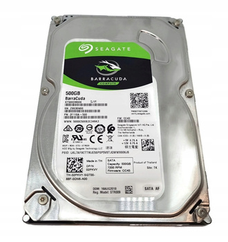Dysk HDD Seagate BarraCuda 500 GB Sata ST500DM009