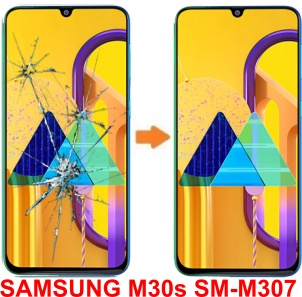 Szyba Szybka Lcd Samsung M30s M307 + Wymiana