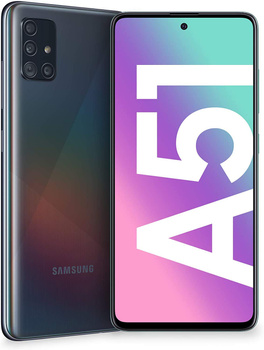 Wymiana Wyświetlacza Szyby Ekranu Samsung A51 SM-A515 Oryginalny Service Pack