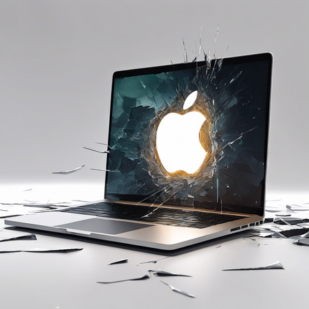 Wymiana Skrzydła Matrycy MacBook Air M1 (2020) A2337 Rose Gold
