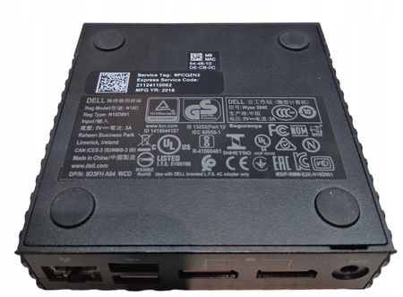 Dell Wyse 3040 5V ATOM x5-Z8350