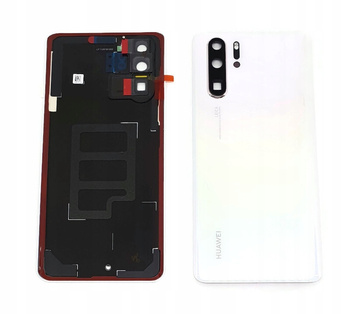 Oryginalna Klapka Baterii Obudowa Plecy Huawei P30 Pro Biała Perłowa