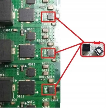 Układ Mosfet U9D3 U9D4 U9D2 U9E1 U9E2 IC AZ do konsoli Xbox One Fat