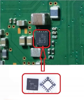 Układ SMD IC SBV do konsoli PlayStation 5 PS5 PlayStation 4 Slim PS4 Slim