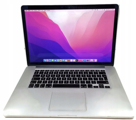 MacBook Pro A1398 15' i7 2.2GHz 16/256Gb Srebrny