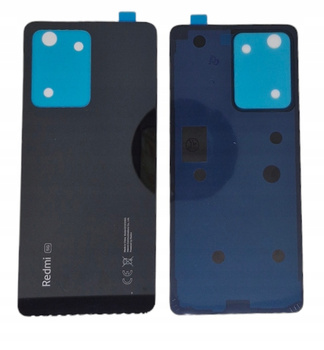 Klapka Baterii Plecki Xiaomi Redmi Note 12 Pro 5G Czarna Oryginalna z demontażu