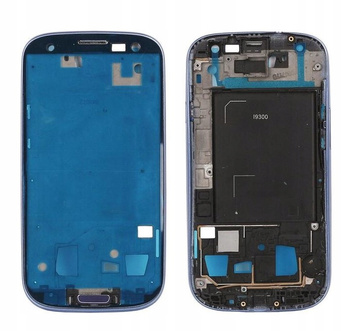 Ramka Wyświetlacza Niebieska Home Samsung S3 i9300