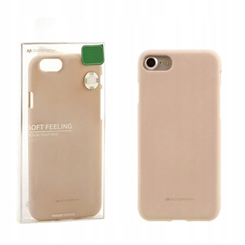 Pokrowiec Soft Feeling Beżowy Samsung S10e