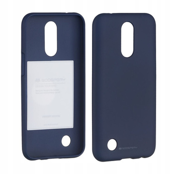 Pokrowiec Soft Feeling Granatowy Samsung A51