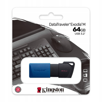KINGSTON PENDRIVE PAMIĘĆ DTXM USB 3.2 64 GB