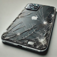 Wymiana Zbitej Szybki Klapki Baterii Tyłu Plecków iPhone 14 Plus