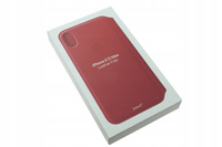 Etui Apple Leather Folio Iphone Xs Max Czerwony