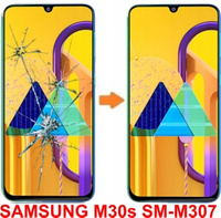 Szyba Szybka Lcd Samsung M30s M307 + Wymiana