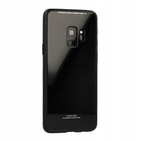 Etui Glass Case Samsung A6 2018 A600 Czarne