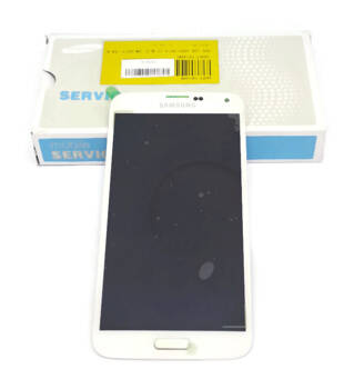 Oryginalny Wyświetlacz Lcd Samsung S5 SM-G900 Amoled Service Pack Wymiana
