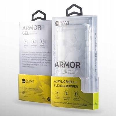 Roar Armor Gel Case Transparent Samsung S21Ultra